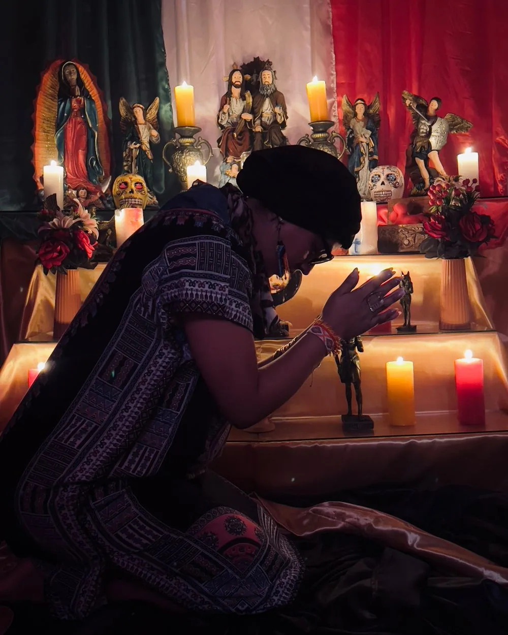 Maestra María en el templo