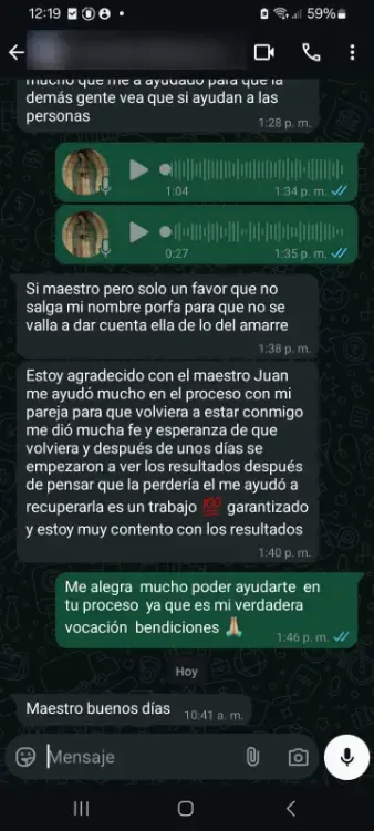 Mensaje de WhatsApp de un cliente (8)