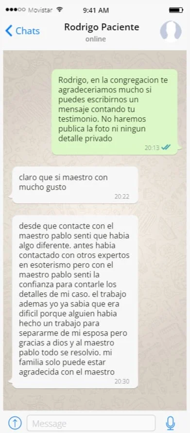 testimonio maestro pablo